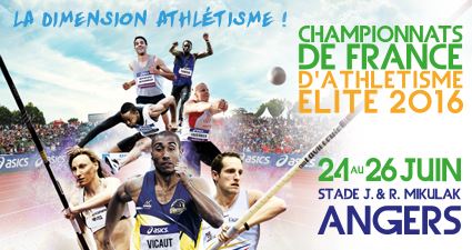 Championnats de France Elite d’Athlétisme à Angers