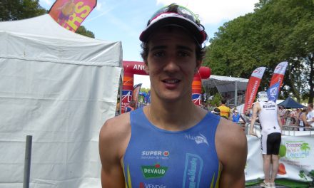 Brice DAUBORD vainqueur du Triathlon d’Angers (S), Dimanche 24 Juillet 2016.