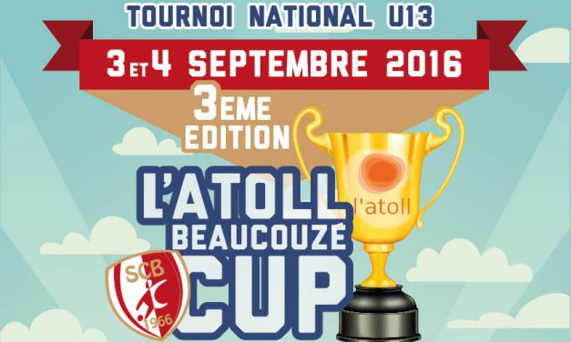 Présentation de la troisième édition de l’Atoll Beaucouzé Cup.