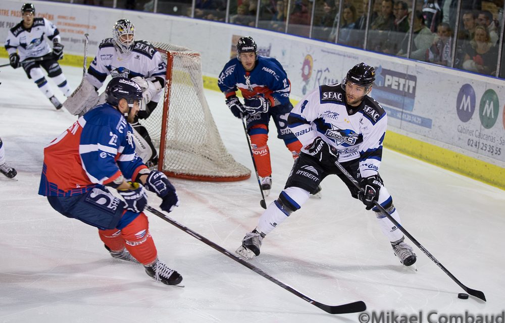 Les Ducs d’Angers enchaînent une deuxième défaite de suite à domicile face aux Rapaces de Gap.