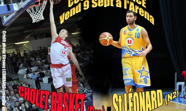 Coupe de France de Basket : Angers EO Saint-Léonard – Cholet Basket (les interviews d’avant-match)