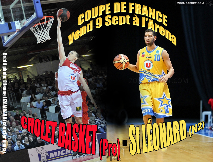 Coupe de France de Basket : Angers EO Saint-Léonard – Cholet Basket (les interviews d&rsquo;avant-match)