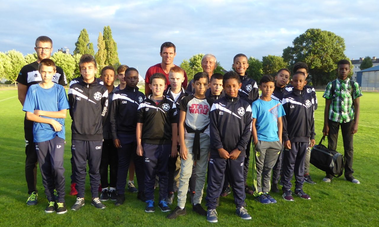 Le club d’Angers NDC inaugure son académie, dans le cadre du projet “NDC 2015/2020”