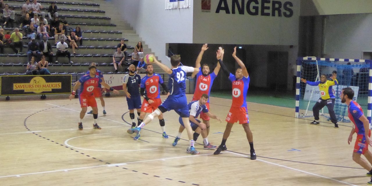 Angers-Noyant Handball s’offre un large succès face à l’équipe de Bruges 33 Handball (34-21).