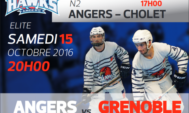 Invaincu en championnat, les Hawks d’Angers veulent confirmer face à Grenoble !