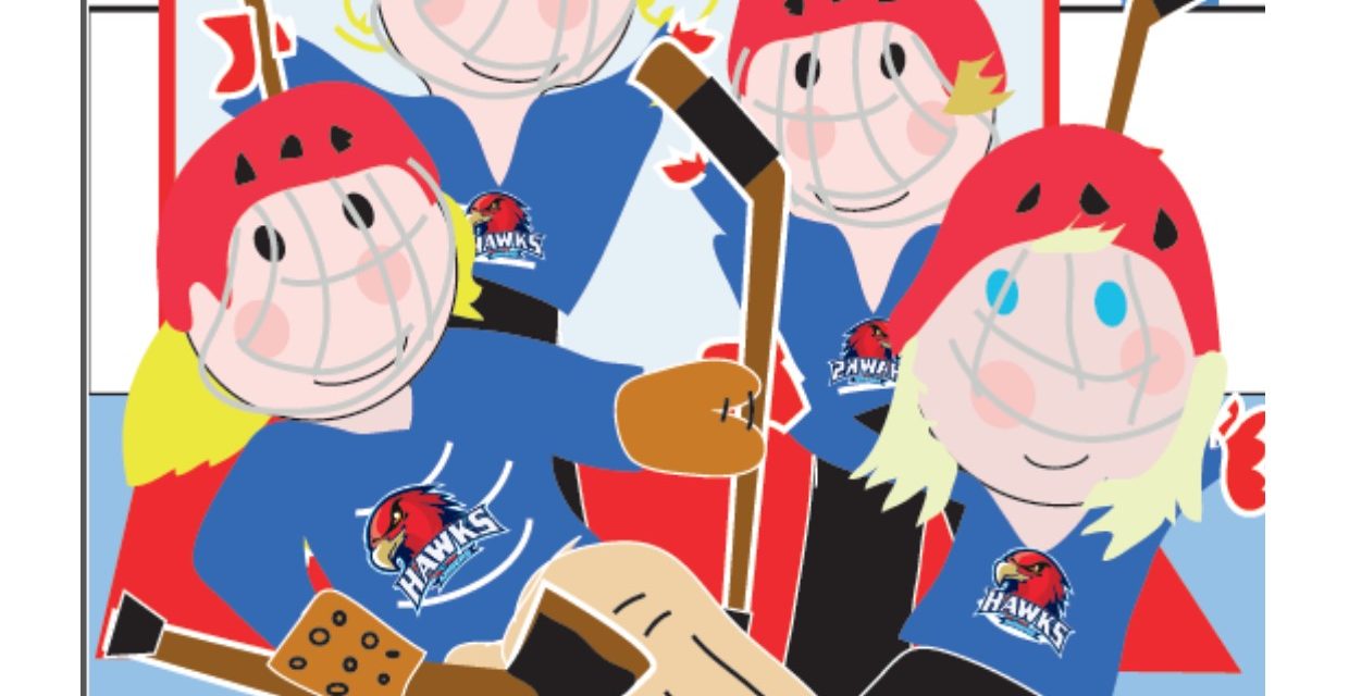 Les poussins des Hawks d’Angers entament leur saison en organisant un tournoi régional.