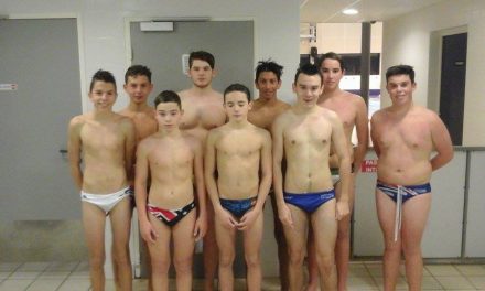 Les U17 d’Angers Natation Water Polo dans le grand bain dans ce Championnat de France Honneur.