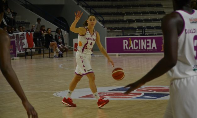 LFB (11e journée) : L’UFAB 49 retrouvée, s’incline avec les honneurs face à Lattes Montpellier (58-64).