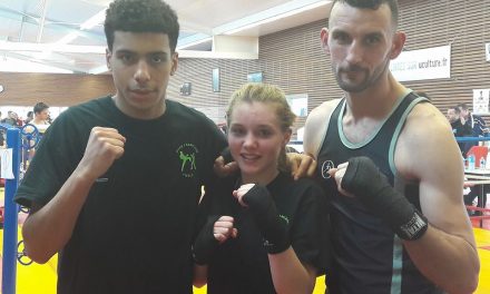 Gros plan sur l’AS Tiercé Boxe Française et sur sa discipline sportive.