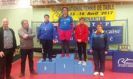 Bilan du championnat Départemental de Tennis de Table Sport Adapté.