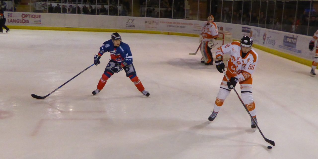 Ligue Magnus (42e journée) : Angers remporte une précieuse victoire face à Épinal (2-1, ap.).