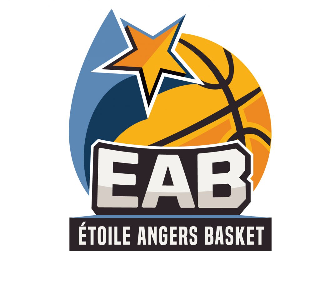 Le nouveau logo, né de la fusion entre les clubs d'Angers BC et l’Étoile d'Or Saint-Léonard.