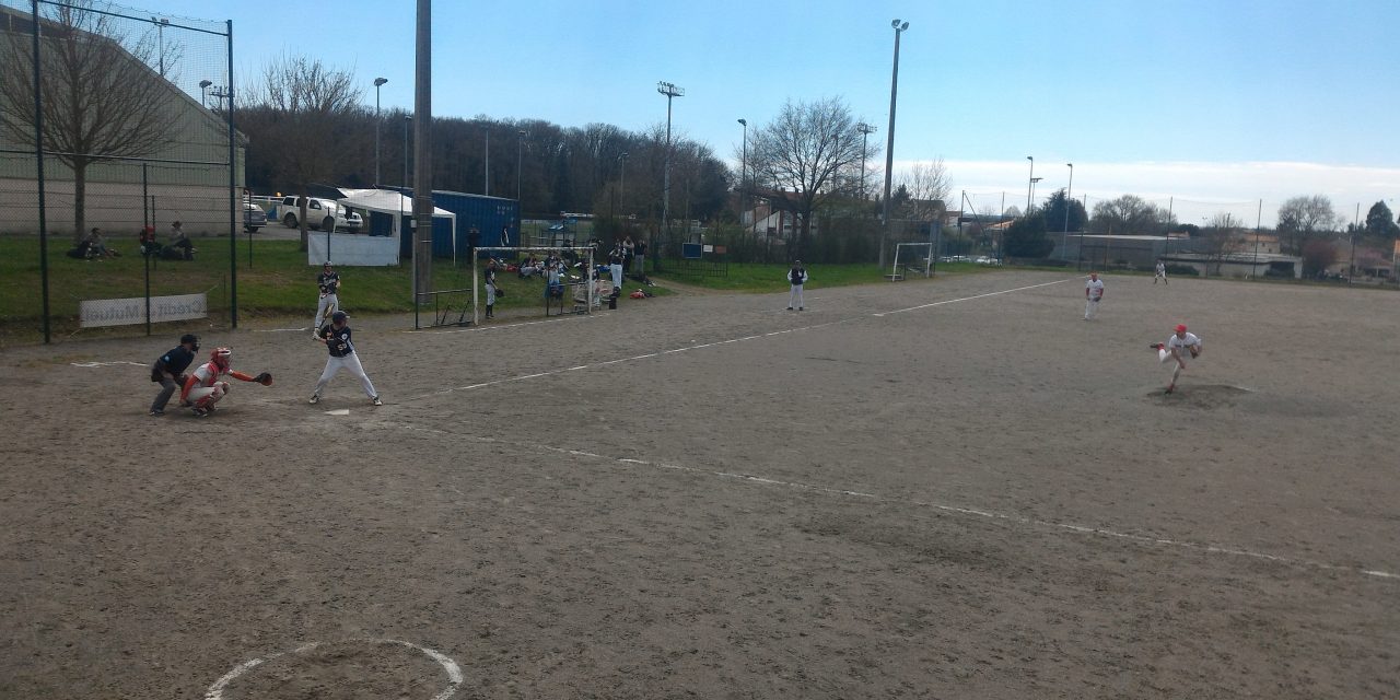 Championnat de baseball Pays de la loire : Les Eagles s’inclinent face aux Marcassins.