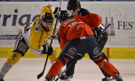 Ligue Magnus (1/4 finale) : Rouen remporte la première manche face à Angers (6-5).