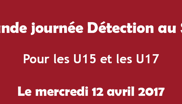 Le club d’Angers SCA organise une journée de détection U15 et U17.