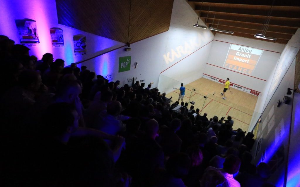 4e open international de squash, avec 28 des meilleurs joueurs du monde.