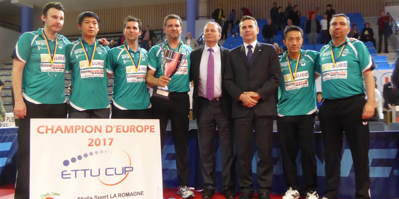 La Romagne remporte le premier trophée européen de son histoire à Angers (3-1).
