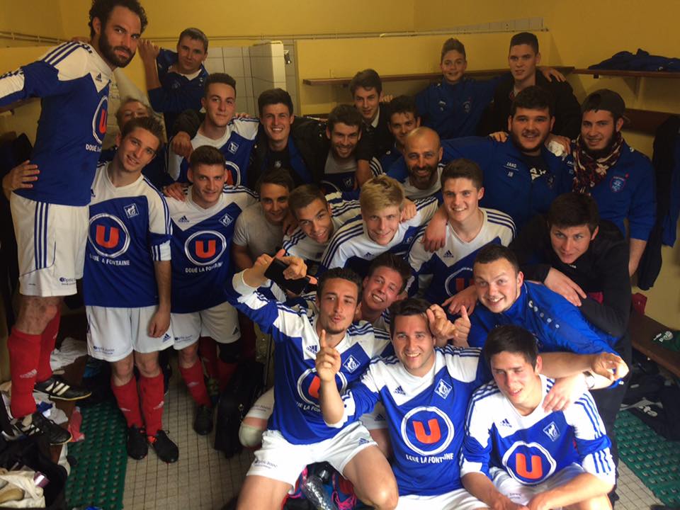 Le RC Doué veut atteindre la finale (Photo : www.rcdouefootball.fr).