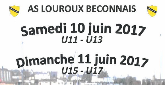 L’AS Louroux-Béconnais recherche des équipes U15 et U17 pour son tournoi.