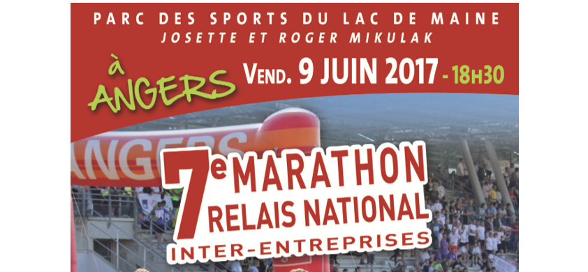 7e édition du Marathon Relais National Inter-entreprises 2017.