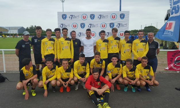 Les U17 de l’AS Tiercé-Cheffes terminent à une très belle 13e place au tournoi national de Brétignolles.