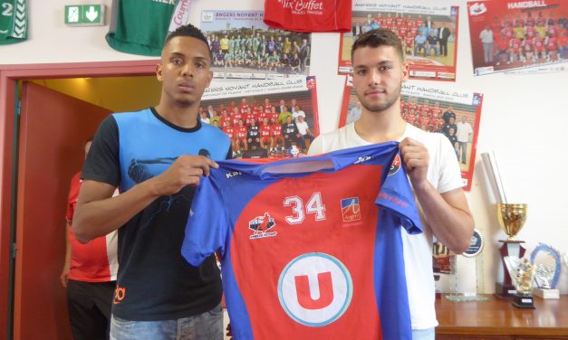 Flavio FORTES et Paul CORREIA sont les deux nouvelles recrues d’Angers-Noyant HBC.