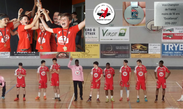 Très bon week-end sportif pour la formation d’Angers-Noyant HBC.