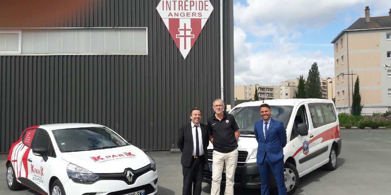 L’intrépide d’Angers signe un partenariat avec l’entreprise Kpark.
