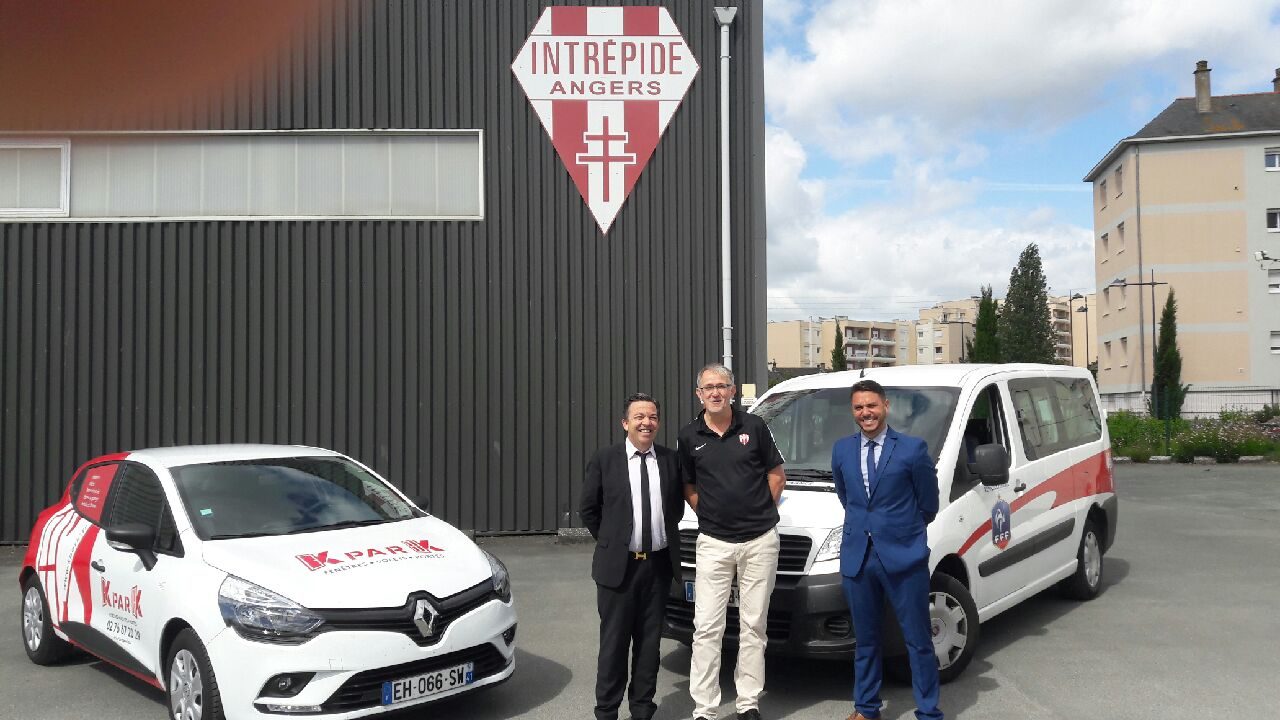 L’intrépide d’Angers signe un partenariat avec l’entreprise Kpark.