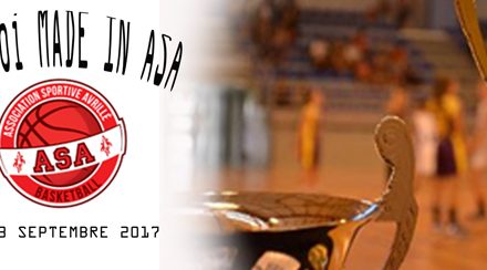 L’AS Avrillé Basket organise son tournoi U15 région, du samedi 2 au dimanche 3 septembre 2017.