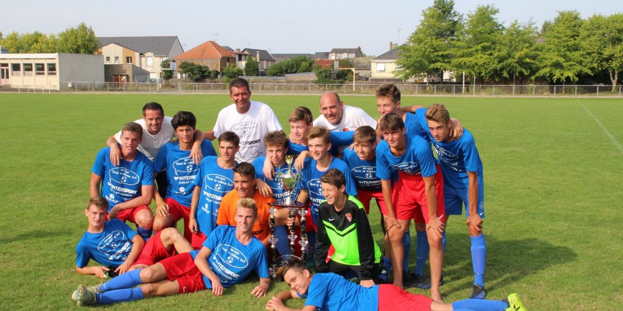 Pour le 10ème Anniversaire du Tournoi « Tous le Même But », Saumur OFC inscrit son nom au palmarès !!!