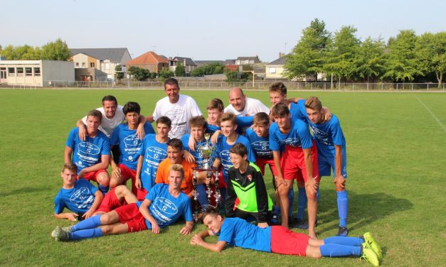 Pour le 10ème Anniversaire du Tournoi « Tous le Même But », Saumur OFC inscrit son nom au palmarès !!!