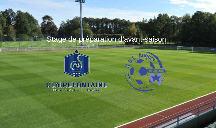 Les joueurs d’Angers NDC sont à l’INF Clairefontaine, ce week-end, en stage de préparation.