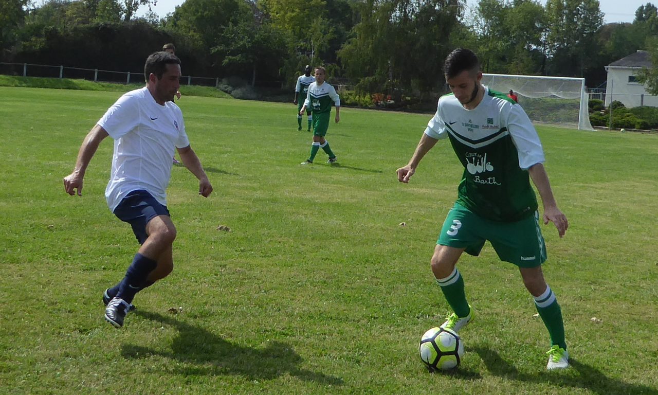 Saint-Sylvain se qualifie à Saint-Barthélémy, au bout du suspense (3-2).