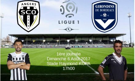 Ligue 1 : Angers SCO – FC Girondins de Bordeaux : Présentation du match.