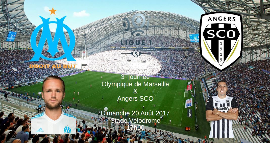 OLYMPIQUE DE MARSEILLE – ANGERS SCO : Présentation du match.