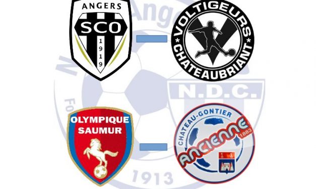 NDC Angers football accueille deux matchs amicaux.
