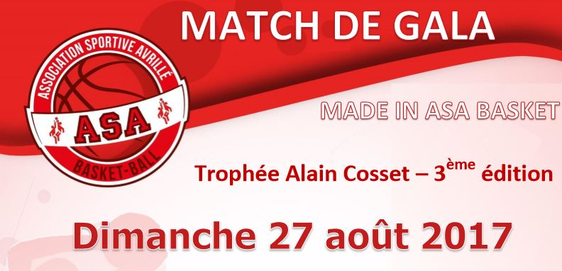 Troisième édition du Trophée Alain Cosset : UFAB 49 – AB Chartres.