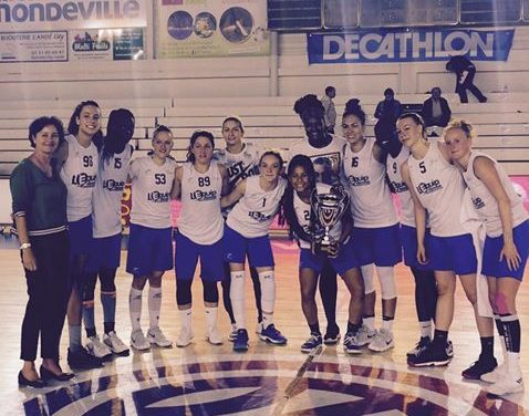 L’Union Féminine Angers Basket remporte l’Open de Normandie à Mondeville.