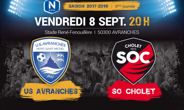 National (6e journée) : Le SO Cholet se déplace chez la lanterne rouge.