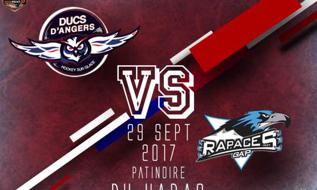 Ligue Magnus (7e journée) : Angers reçoit le leader Gapençais, ce vendredi soir !