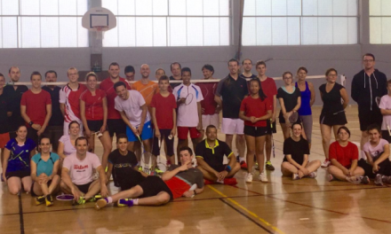 Retour sur les terrains pour le club de badminton d’Avrillé.