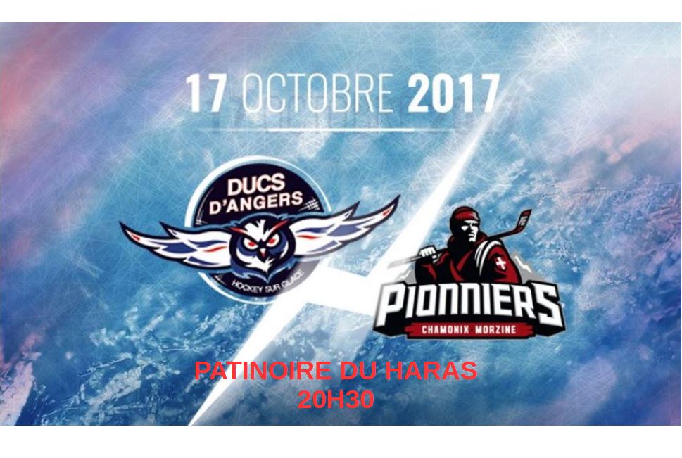 Ligue Magnus (14e journée) : Les Ducs d’Angers reçoivent les Pionniers de Chamonix, ce soir à 20h30 !