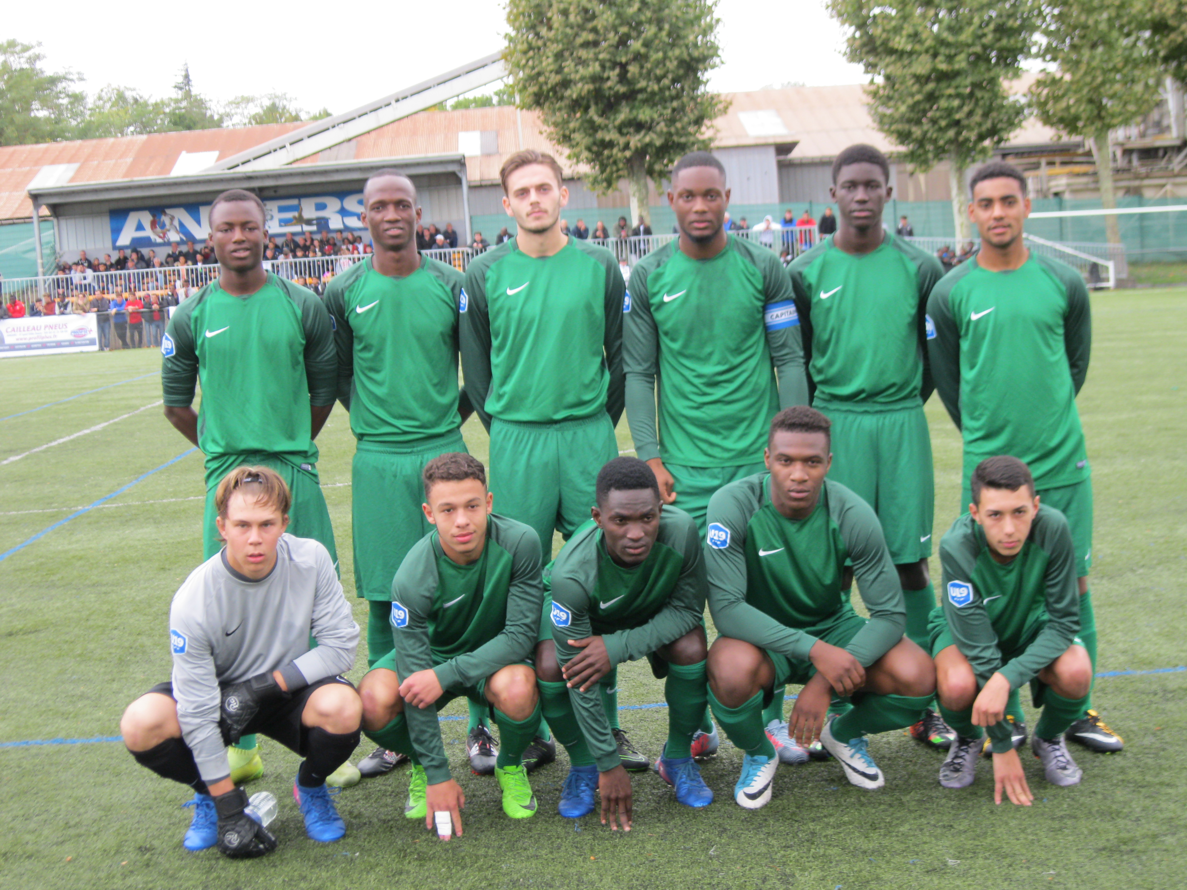 Les U19 de la Vaillante Angers version 2017/2018