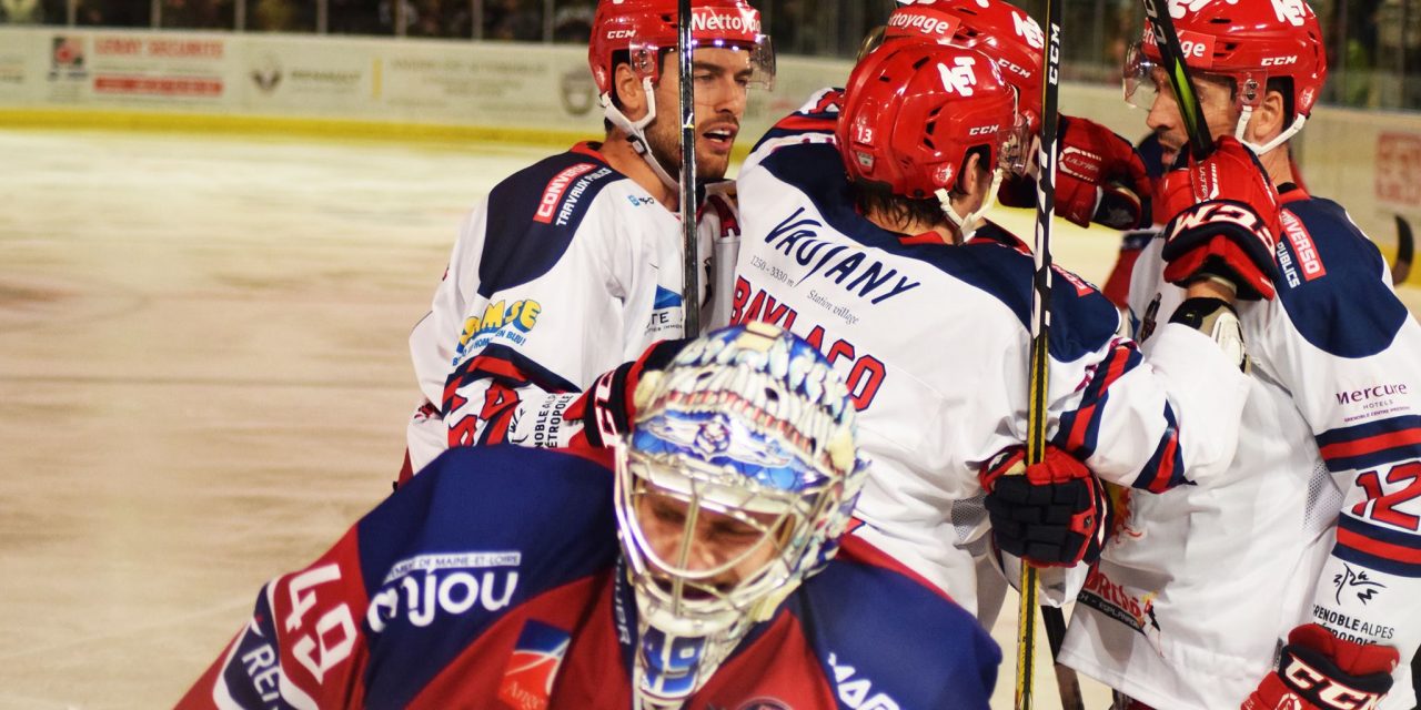 Ligue Magnus (16e journée) : Les Ducs se brûlent les ailles face aux Grenoblois, ce vendredi (2-4).