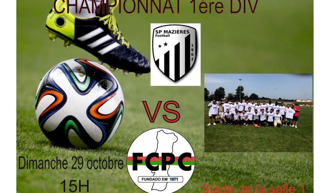 Gros derby choletais, avec la rencontre entre Mazières-en-Mauges et Cholet FCPC !