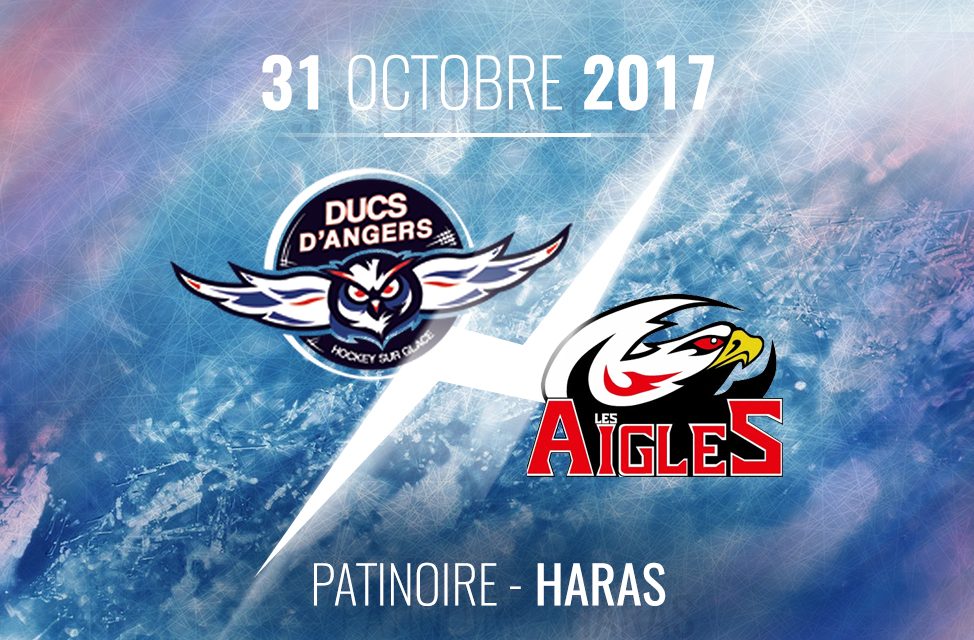 Ligue Magnus (18e journée) : Les Ducs d’Angers reçoivent les Aigles de Nice, ce mardi à 20h30 !