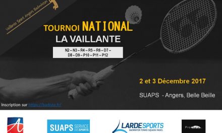 25e Masters National de la Vaillante Badminton Angers !