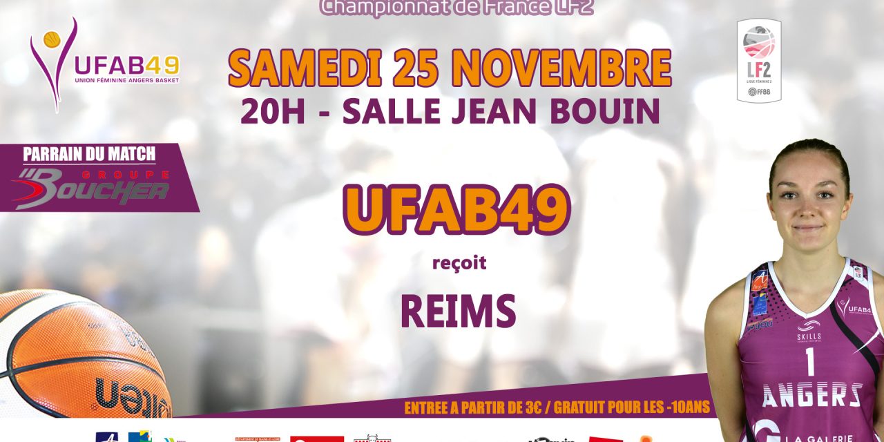 LF2 (8e journée) : L’UFAB souhaite continuer sa progression face à Reims.