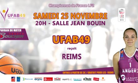 LF2 (8e journée) : L’UFAB souhaite continuer sa progression face à Reims.